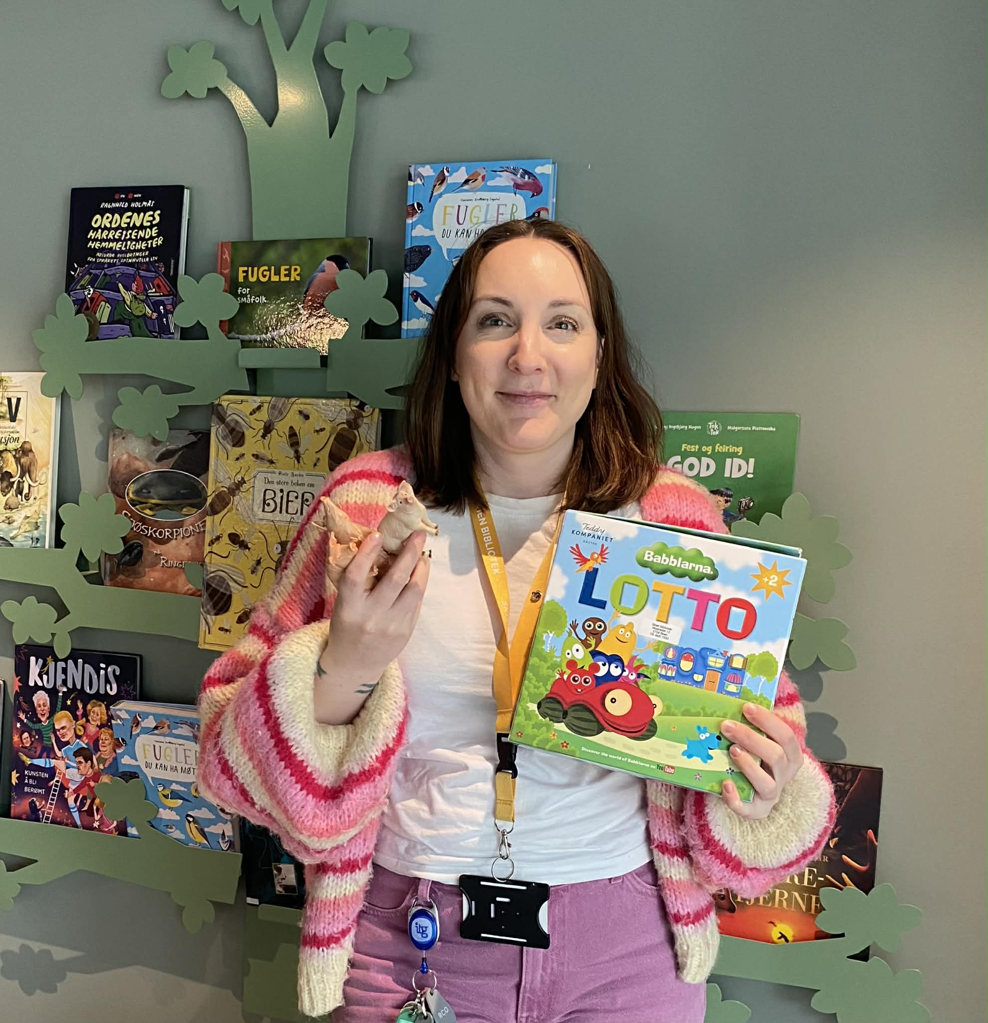 Lekebytte på biblioteket!