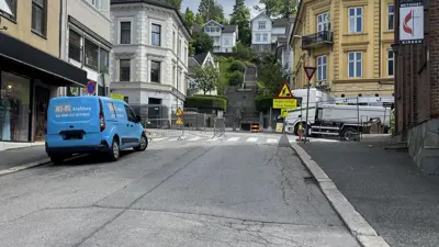 Kongens gate - arbeidet fortsetter nordover