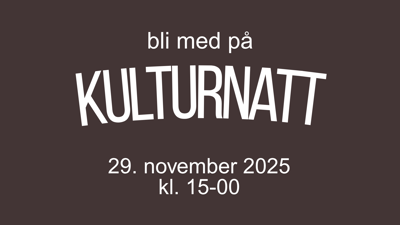 Velkommen til Kulturnatt