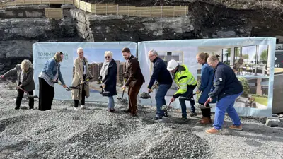 Første spadetak for Tømmerkaia omsorgsboliger