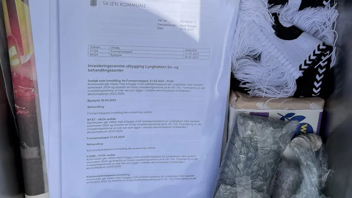 Innholdet I Tidskapselen W1920