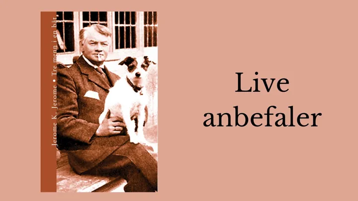 Plakat omslagsbilde. Live anbefaler.
