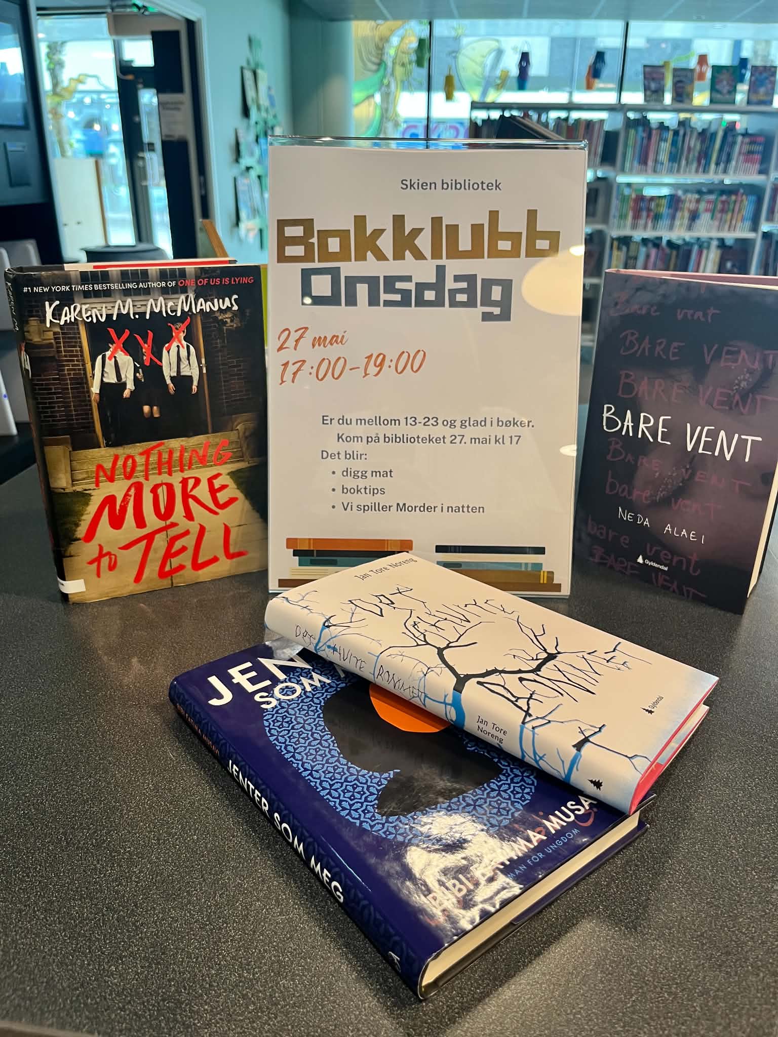 Bokklubbonsdag for unge