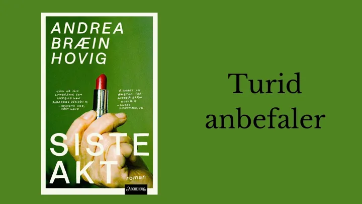Plakat Turid anbefaler Siste akt