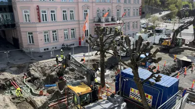 Status på arbeidet i Kongens gate