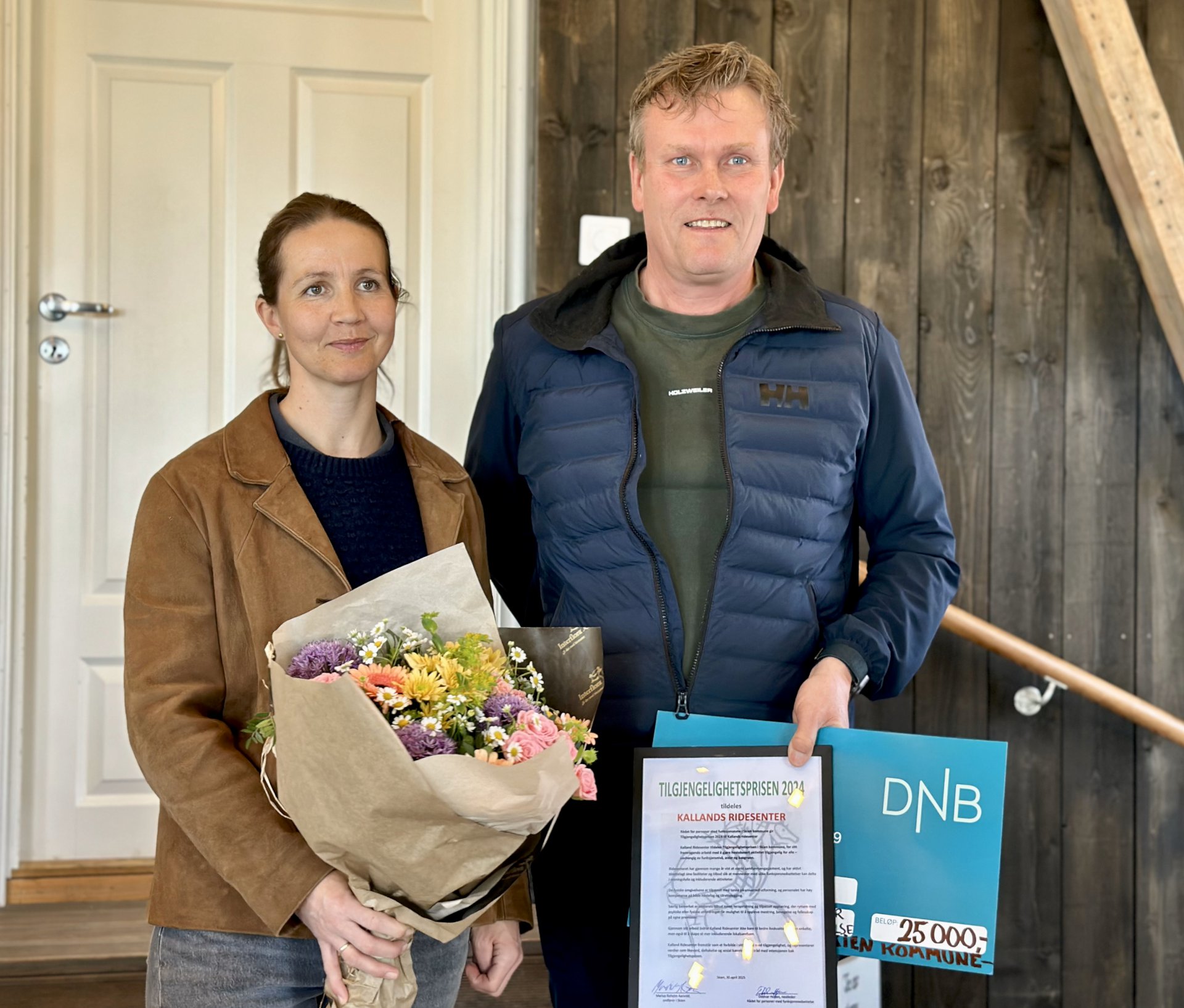 Tilgjengelighetspris til Kallands ridesenter