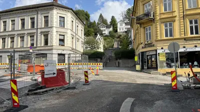 Arbeidet fortsetter i Kongens gate
