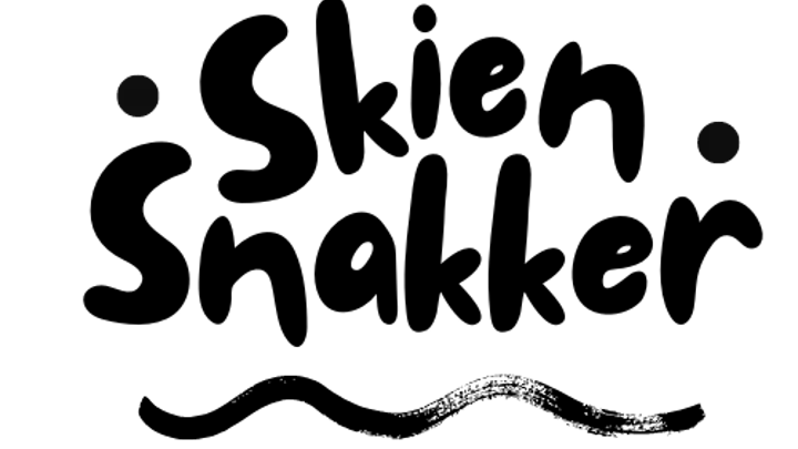 Skien snakker. Logo.